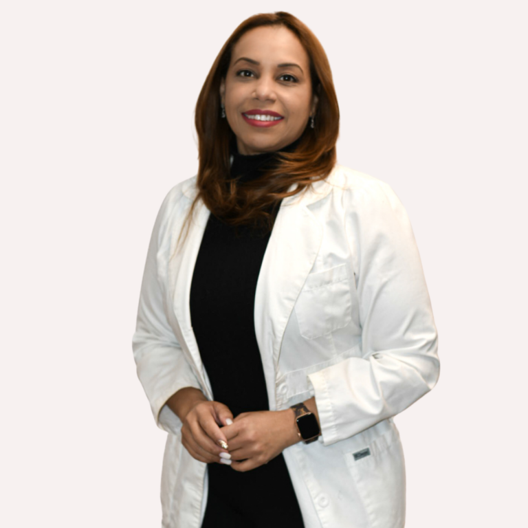 Ana Guzman 1 a woman in a black dress and white jacket